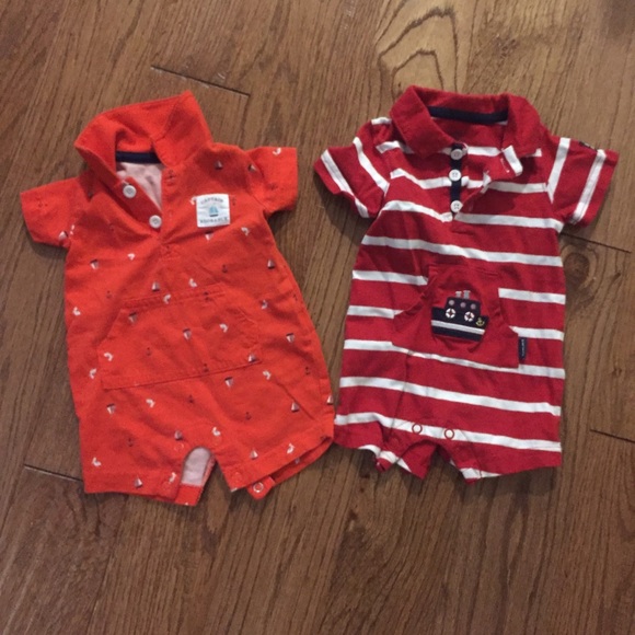 newborn polo onesie